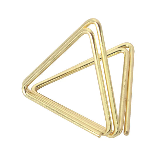 Geometric Metal Card Holder